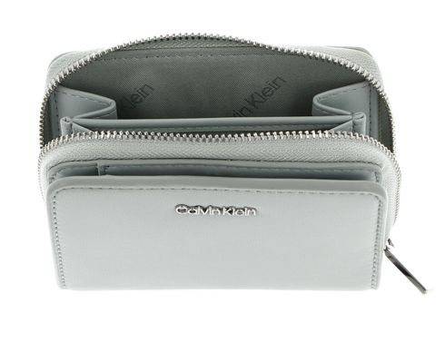 Calvin Klein Zip Around Flap Wallet Pigeon | modeherz