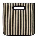 FREDsBRUDER Sommerliebe Square Shopper Black Stripes FREDsBRUDER Sommerliebe Square Shopper Black Stripes