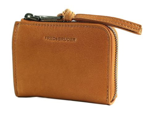 FREDsBRUDER In My Pocket Small Wallet Toffee Amber