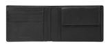 PIQUADRO Steve Wallet with Coin Pocket RFID Black PIQUADRO Steve Wallet with Coin Pocket RFID Black