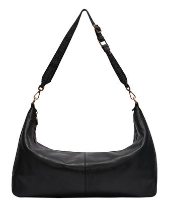 LIEBESKIND BERLIN Paris Sheep Natural Hobo Bag L Black