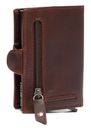 The Chesterfield Brand Lagos Cardholder Brown