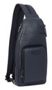 PIQUADRO Mono Sling Bag Night Blue PIQUADRO Mono Sling Bag Night Blue