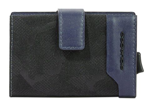 PIQUADRO FXP Compact Slider Wallet Blue