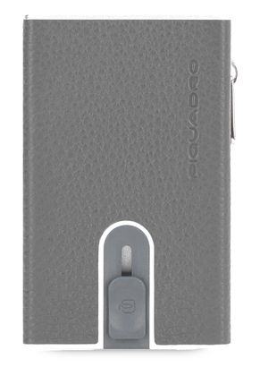 PIQUADRO Modus Special Compact Wallet With Single Slider RFID Grey