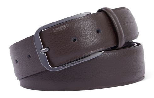 PIQUADRO Modus Special Men´s Belt With Prong Buckle W115 Dark Brown - kürzbar