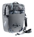 deuter Valbona Pannier Bag 20 + 5 Graphite deuter Valbona Pannier Bag 20 + 5 Graphite