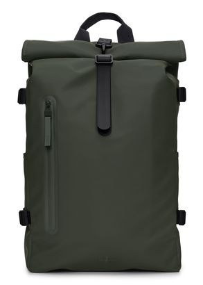 RAINS Rolltop Rucksack Large W3 Green