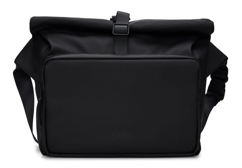 RAINS Rolltop Commuter Bag W3 Black