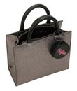 BUFFALO Glitter Big Boxy Collection Shopper Dark Grey