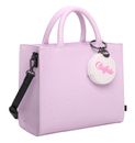 BUFFALO Ostrich Big Boxy Collection Shopper Lavender BUFFALO Ostrich Big Boxy Collection Shopper Lavender