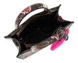 BUFFALO Fancy Snake Big Boxy Collection Shopper Pink BUFFALO Fancy Snake Big Boxy Collection Shopper Pink