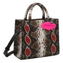 BUFFALO Fancy Snake Big Boxy Collection Shopper Pink BUFFALO Fancy Snake Big Boxy Collection Shopper Pink