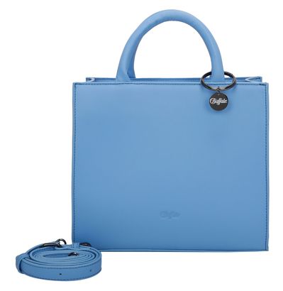 ★TOUT Y EST★ Casually boxy shopper bag 53 silky hopi navy BUFFALO-Handtasche-Big-Boxy-