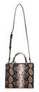 BUFFALO Fancy Snake Big Boxy Collection Shopper Blue BUFFALO Fancy Snake Big Boxy Collection Shopper Blue