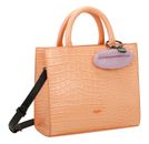 BUFFALO Croco Big Boxy Collection Shopper Orange Tan BUFFALO Croco Big Boxy Collection Shopper Orange Tan