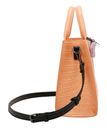 BUFFALO Croco Big Boxy Collection Shopper Orange Tan BUFFALO Croco Big Boxy Collection Shopper Orange Tan