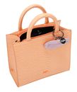 BUFFALO Croco Big Boxy Collection Shopper Orange Tan BUFFALO Croco Big Boxy Collection Shopper Orange Tan