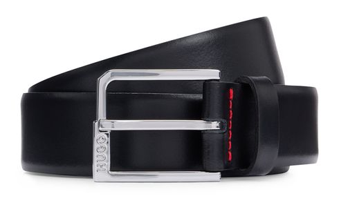 HUGO Glonn Sz35 Leather Belt W80 Black
