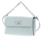 Calvin Klein Re-Lock Mini Crossbody Bag Pigeon Jacquard Mono