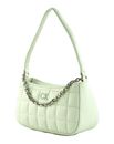 Calvin Klein CK Square Quilt Chain Elongated Bag Milky Green Calvin Klein CK Square Quilt Chain Elongated Bag Milky Green