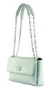 Calvin Klein Re-Lock Convertible Shoulder Bag Jacquard Pigeon Jacquard Mono
