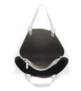 COCCINELLE Hop On Handbag Grained Leather Brillant White