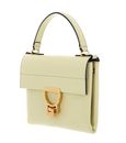 COCCINELLE Arlettis Signature Handbag Grained Leather Lime Wash