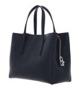 COCCINELLE Swap Handbag Grained Leather Midnight Blue COCCINELLE Swap Handbag Grained Leather Midnight Blue