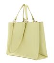COCCINELLE Hop On Handbag Grained Leather Lime Wash COCCINELLE Hop On Handbag Grained Leather Lime Wash