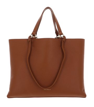 COCCINELLE Hop On Handbag Grained Leather Cuir