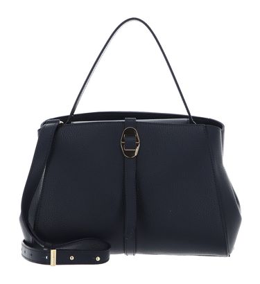 COCCINELLE Chara Handbag Grained Leather Midnight Blue