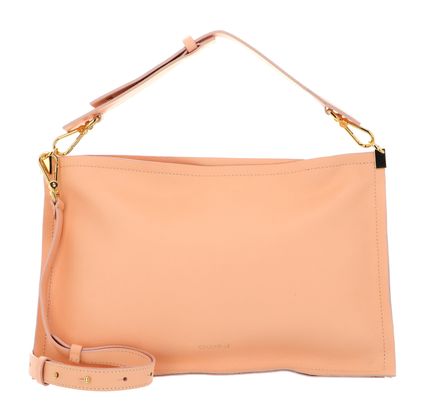COCCINELLE Snip Handbag Double Grainy Leather Sunrise / Pot
