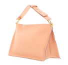 COCCINELLE Snip Handbag Double Grainy Leather Sunrise / Pot COCCINELLE Snip Handbag Double Grainy Leather Sunrise / Pot