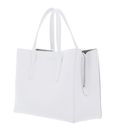 COCCINELLE Swap Handbag Grained Leather Brillant White COCCINELLE Swap Handbag Grained Leather Brillant White