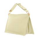 COCCINELLE Snip Handbag Double Grainy Leather Lime Was / Pow. Pi COCCINELLE Snip Handbag Double Grainy Leather Lime Was / Pow. Pi