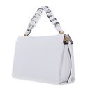 COCCINELLE Boheme Grana Double Hand Bag Bril. Wh / Cela. Gr