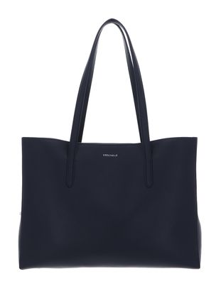 COCCINELLE Swap Handbag Grained Leather Midnight Blue
