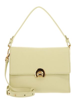 COCCINELLE Binxie Handbag Grained Leather Lime Wash