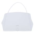 COCCINELLE Chara Handbag Grained Leather Brillant White
