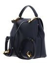 COCCINELLE Arlettis Backpack Grained Leather Midnight Blue COCCINELLE Arlettis Backpack Grained Leather Midnight Blue