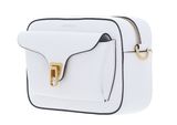 COCCINELLE Beat Soft Ribb Crossbody Bag Grained Leather Brillant White COCCINELLE Beat Soft Ribb Crossbody Bag Grained Leather Brillant White