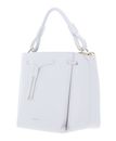 COCCINELLE Eclyps Handbag Grained Leather Brillant White COCCINELLE Eclyps Handbag Grained Leather Brillant White