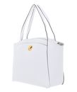 COCCINELLE Liya Handbag Grained Leather Brillant White