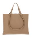 COCCINELLE Hop On Handbag Grained Leather Fresh Beige
