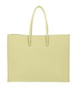 COCCINELLE Maxi Log Handbag Grained Leather Lime Wash
