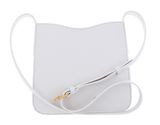COCCINELLE Dazz Mini Bag Grained Leather Brillant White COCCINELLE Dazz Mini Bag Grained Leather Brillant White