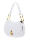 COCCINELLE Magie Soft Shoulderbag Grained Leather Brillant White COCCINELLE Magie Soft Shoulderbag Grained Leather Brillant White