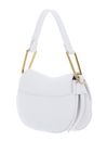 COCCINELLE Magie Soft Shoulderbag Grained Leather Brillant White COCCINELLE Magie Soft Shoulderbag Grained Leather Brillant White