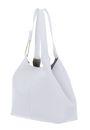 COCCINELLE Brume Handbag Grained Leather Brillant White COCCINELLE Brume Handbag Grained Leather Brillant White